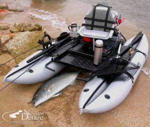 Bahadır Çapar's Creek Company Flats Raider 9 pro pontoon boat.