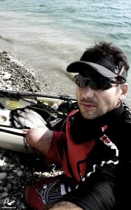 Bahadır Çapar ve kayakla uçurma balıkçılığı , fly fishing on a kayak| Bahadır Çapar 2013