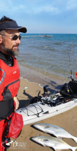 Türkiye'nin ilk ve öncü kayak oltacısı Bahadır Çapar | Bahadır Çapar is the first pioneer of the professional level kayak fishing in Turkey | nehirdendenize.com