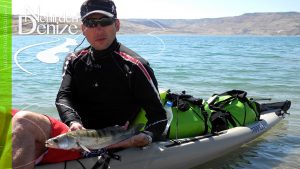 Türkiye'nin ilk ve öncü kayak oltacısı Bahadır Çapar | Bahadır Çapar is the first pioneer of the professional level kayak fishing in Turkey | nehirdendenize.com